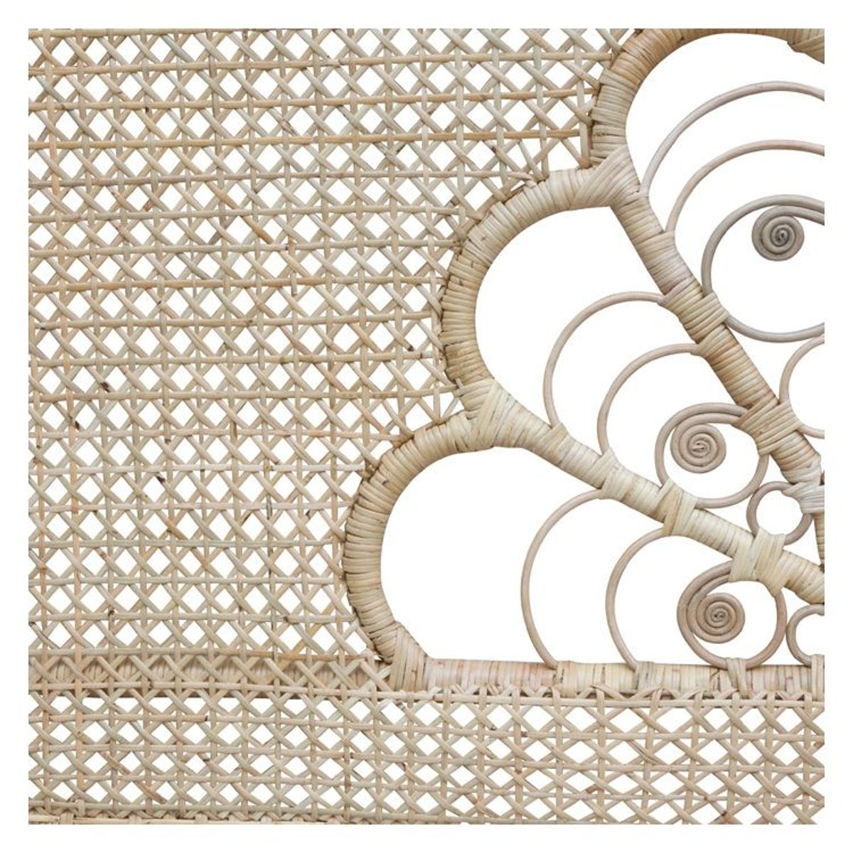 Tête de lit en rotin - GABRIELLA naturel, MAISON PAVANE