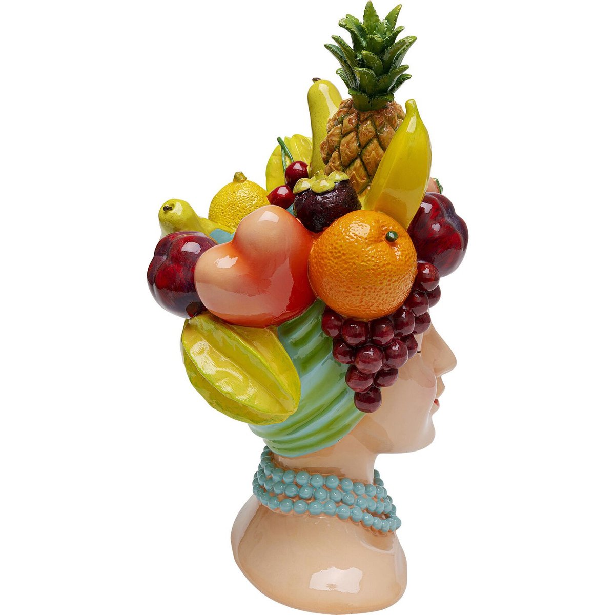 Vase femme fruits multicolore, KARE DESIGN