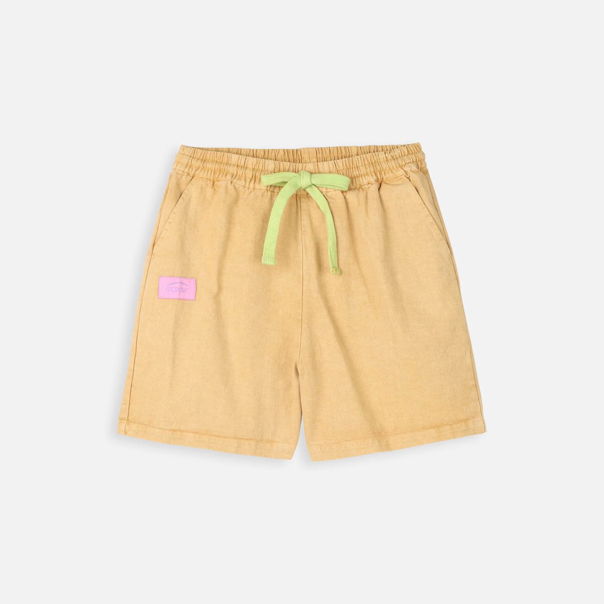 Short en toile de coton surteinte DOMINGO shell, OXBOW