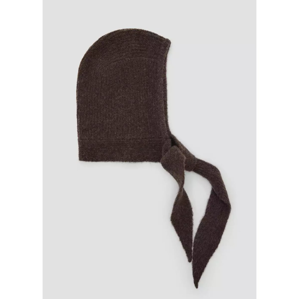 Bonnet en maille unie chocolat, MANGO BABY