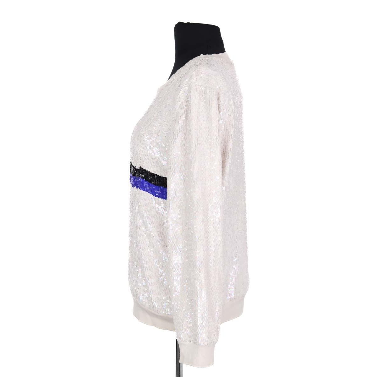 Sweatshirt - Très Bon État blanc, VANESSA BRUNO