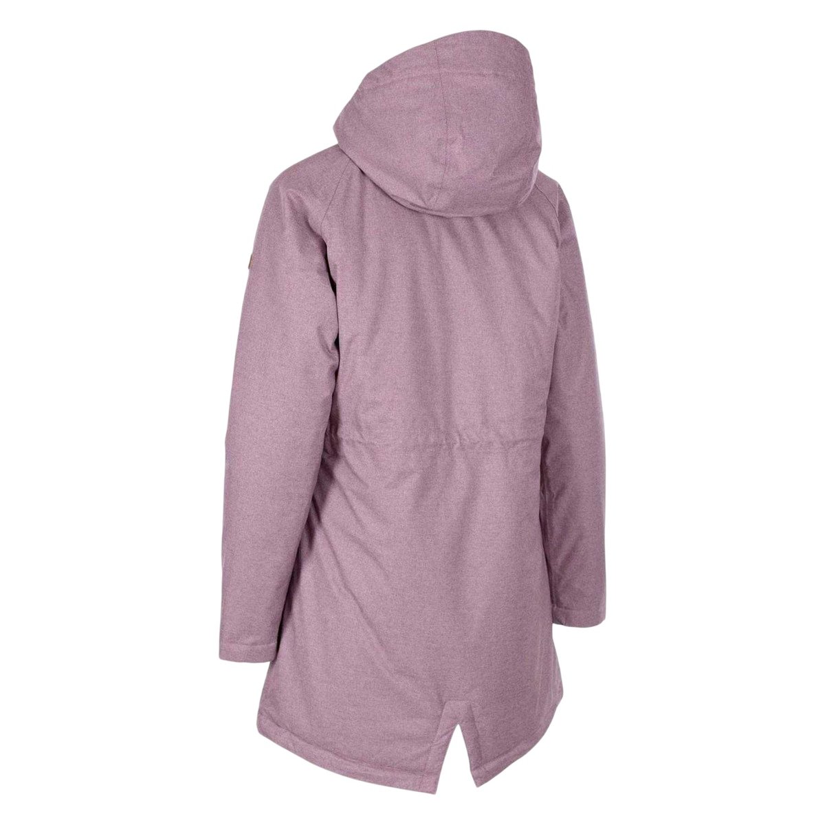 Veste imperméable rembourrée à capuche et doublure à pois rose, TRESPASS