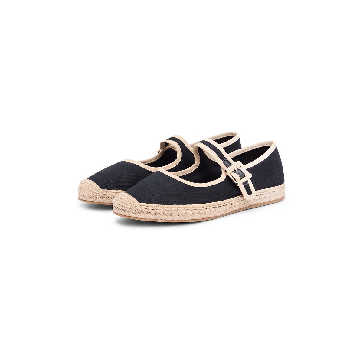 Mary Jane Espadrilles black, TOMMY HILFIGER