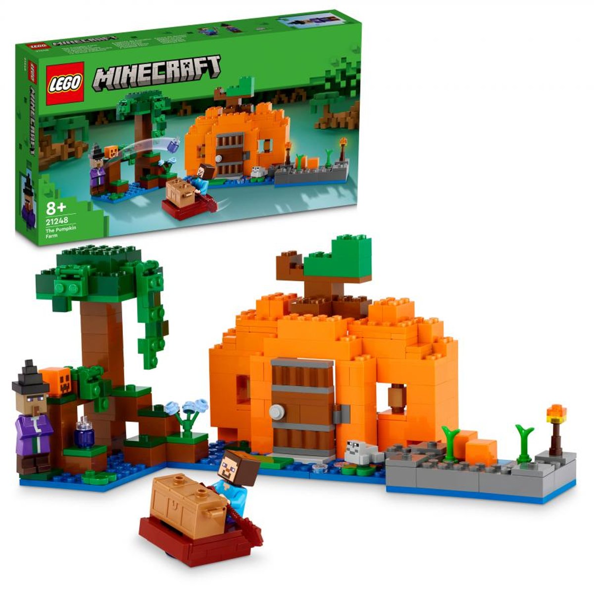 Minecraft La ferme citrouille multicolore, LEGO