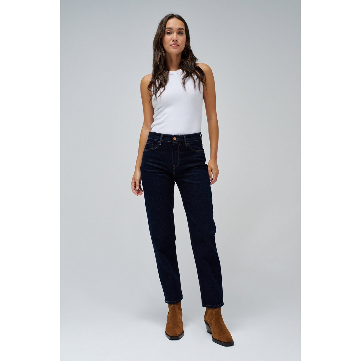 JEAN TRUE CROPPED SLIM bleu denim, SALSA JEANS