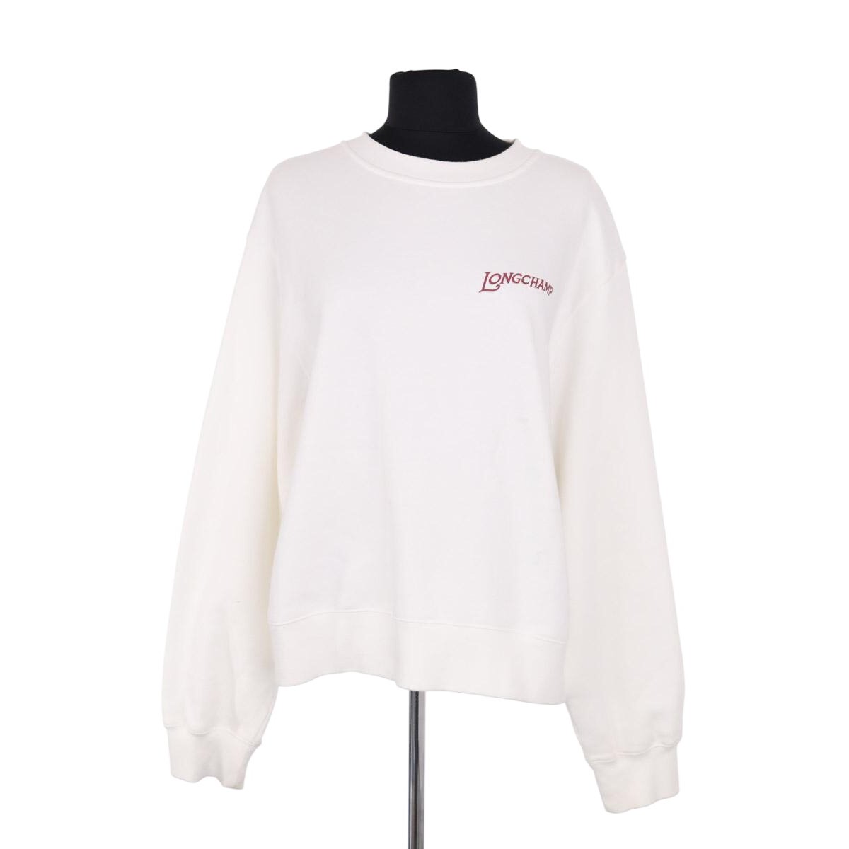Sweatshirt - Très Bon État blanc, LONGCHAMP