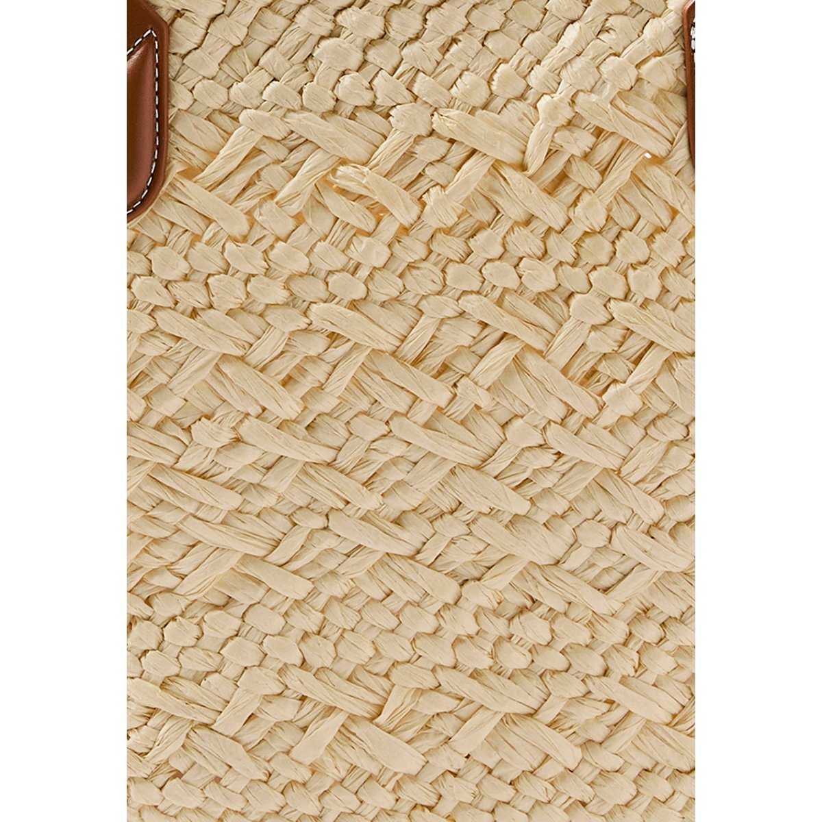 Panier tressé blanc cassé, DAMART