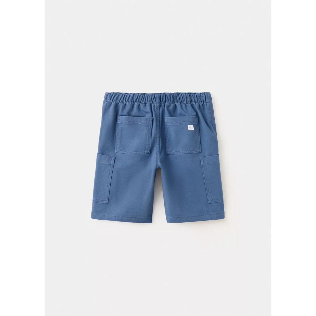 Bermuda coton cargo bleu porcelaine, MANGO KIDS