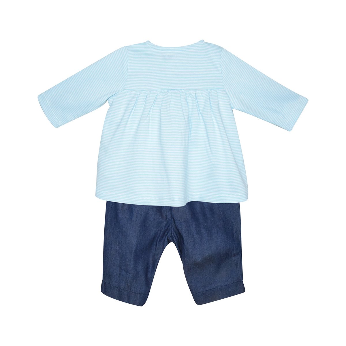 Tunique pantalon gaetane naissance bleu, SUCRE D'ORGE