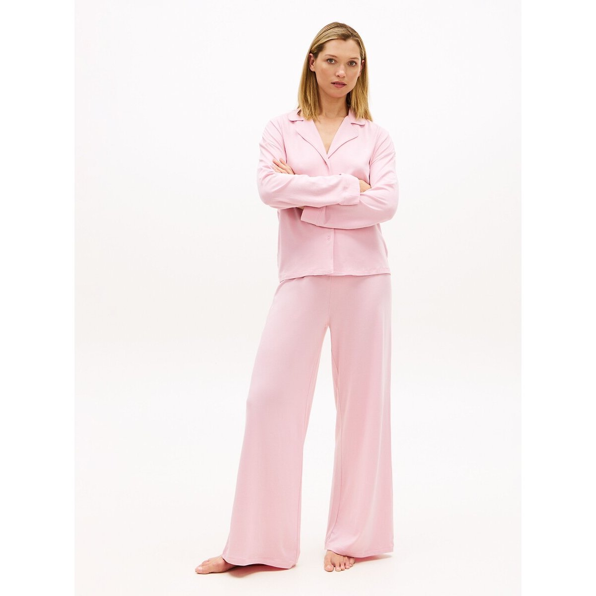 Bas de pyjama TH ESSENTIALS rose, TOMMY HILFIGER