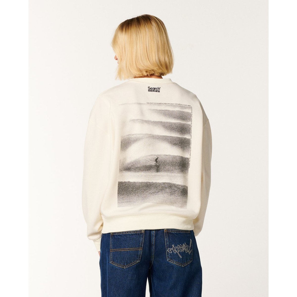 Sweat col rond SEARCH SERIES VAPORCOOL os, RIP CURL