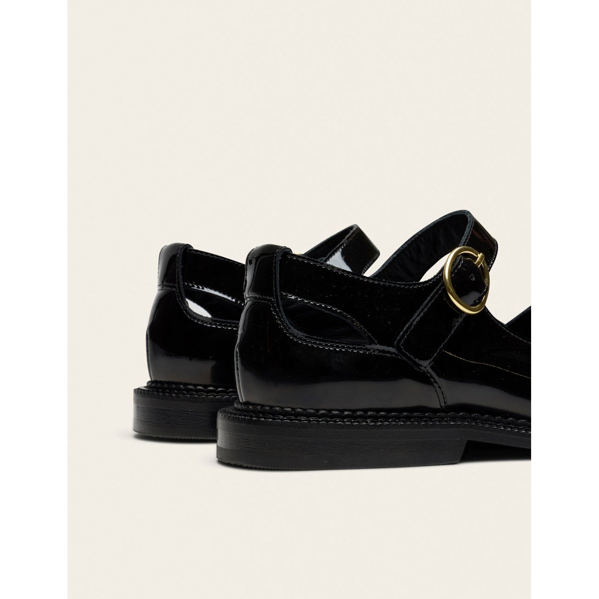 Derbies TALA cuir verni noir, ODAJE