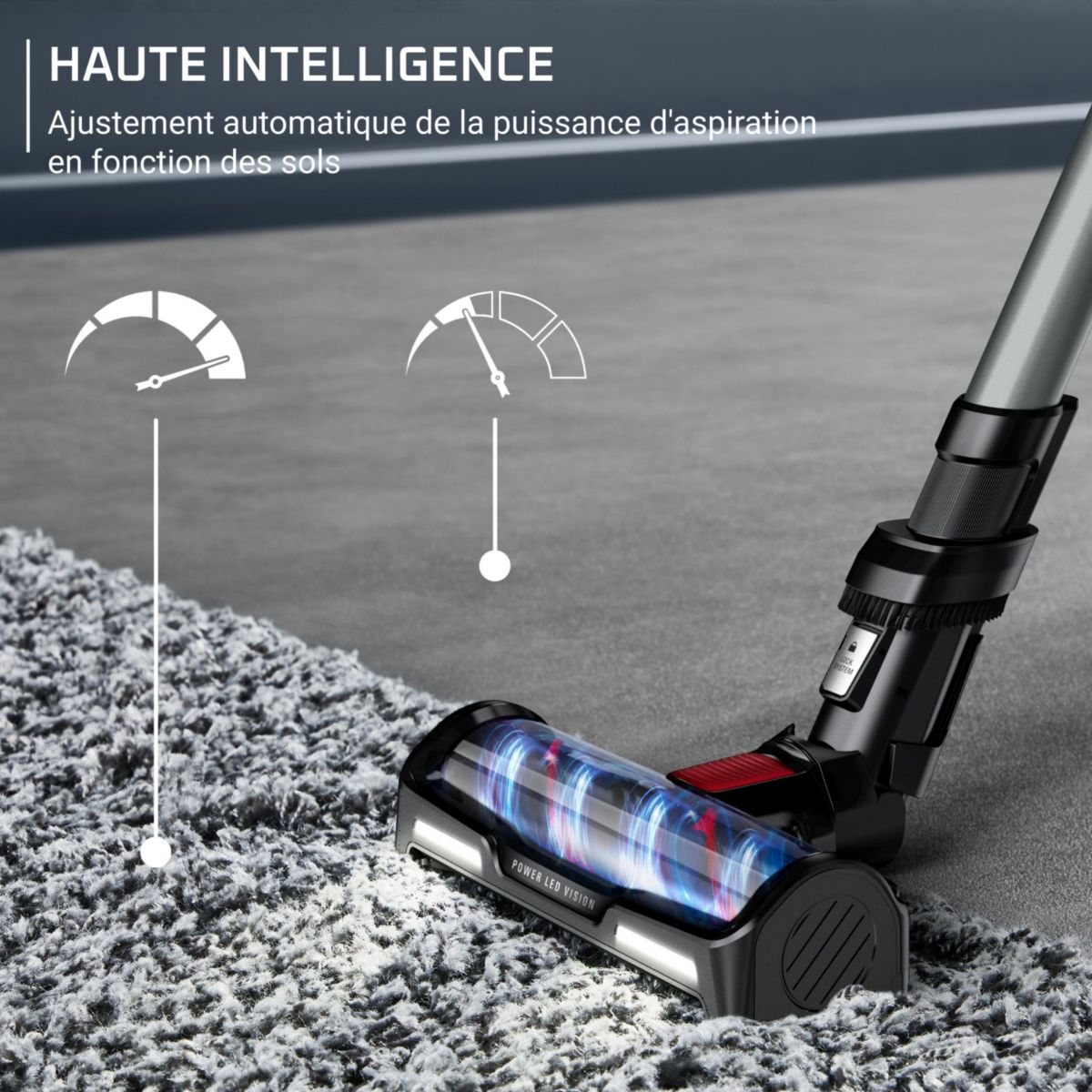 Aspirateur balai X Force Flex 12.60 Animal Care RH98A3WO couleur unique, ROWENTA