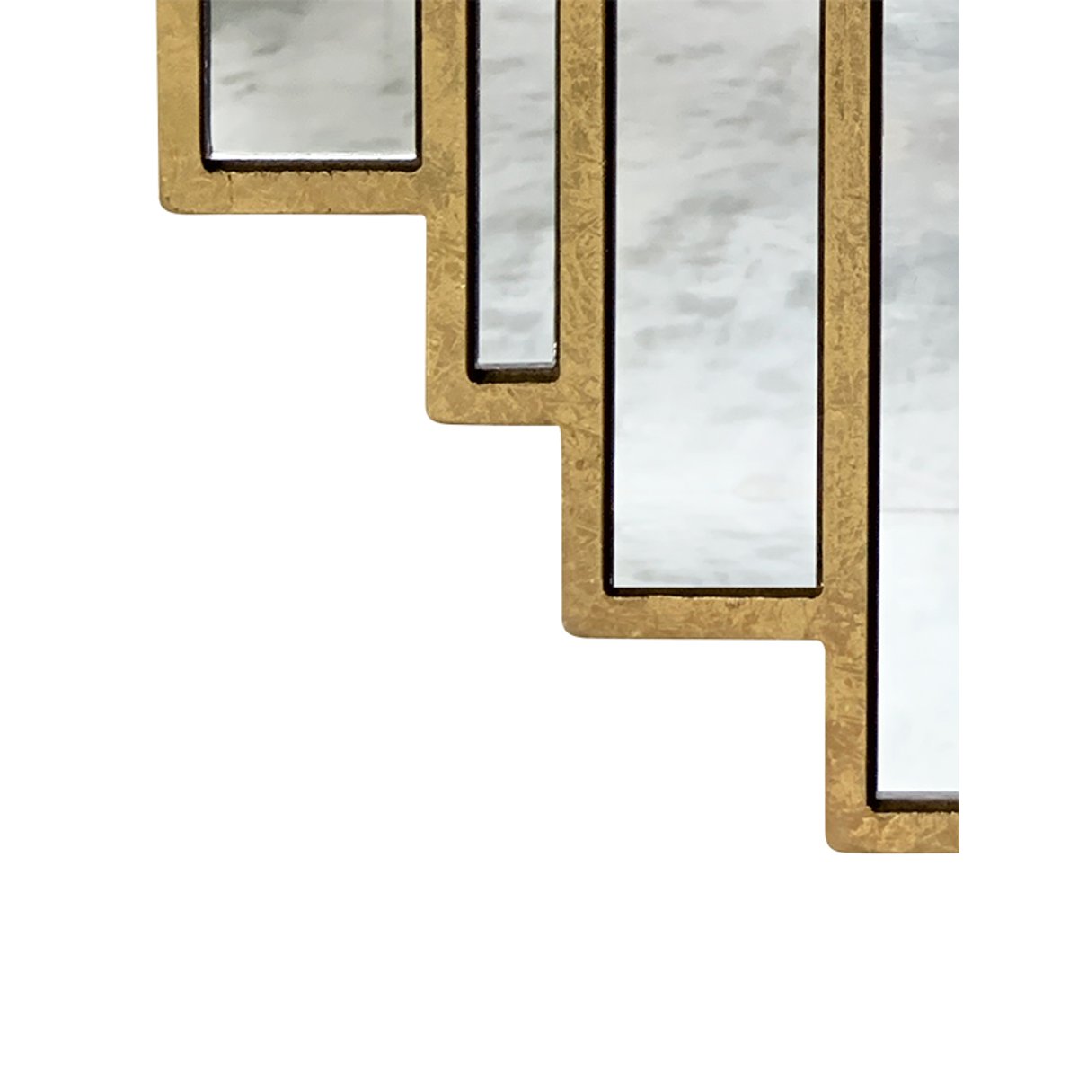 Miroir art déco 51x80cm or, EMDE