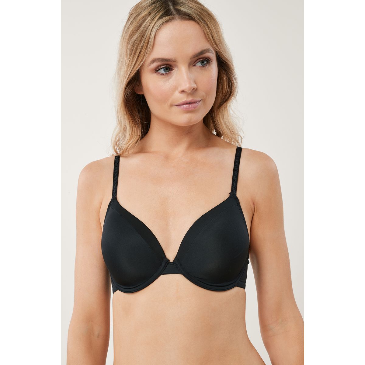 Soutien-gorge avec léger rembourrage noir, NEXT