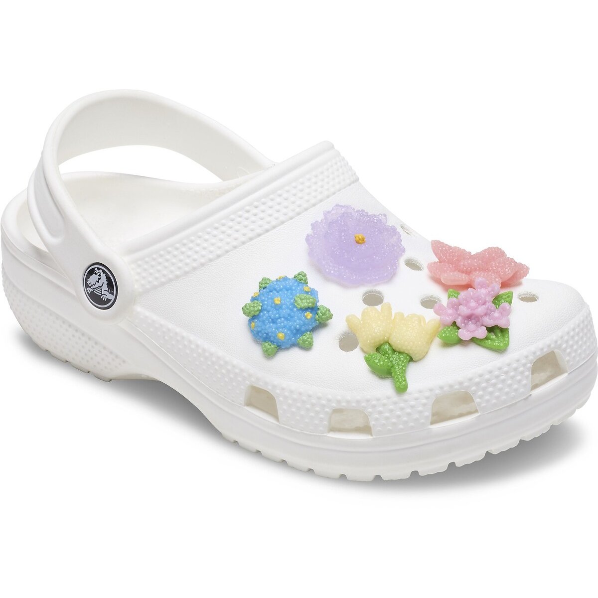 Lot de 5 Jibbitz Beaded Flowers multicolore, CROCS