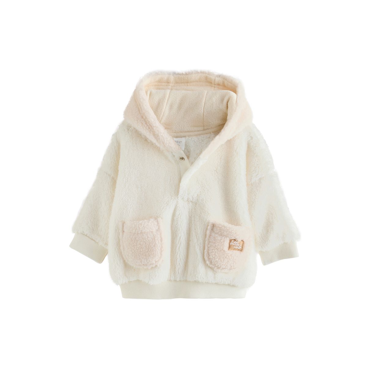 Sweat à capuche et jogging décontracté épais crème, NEXT