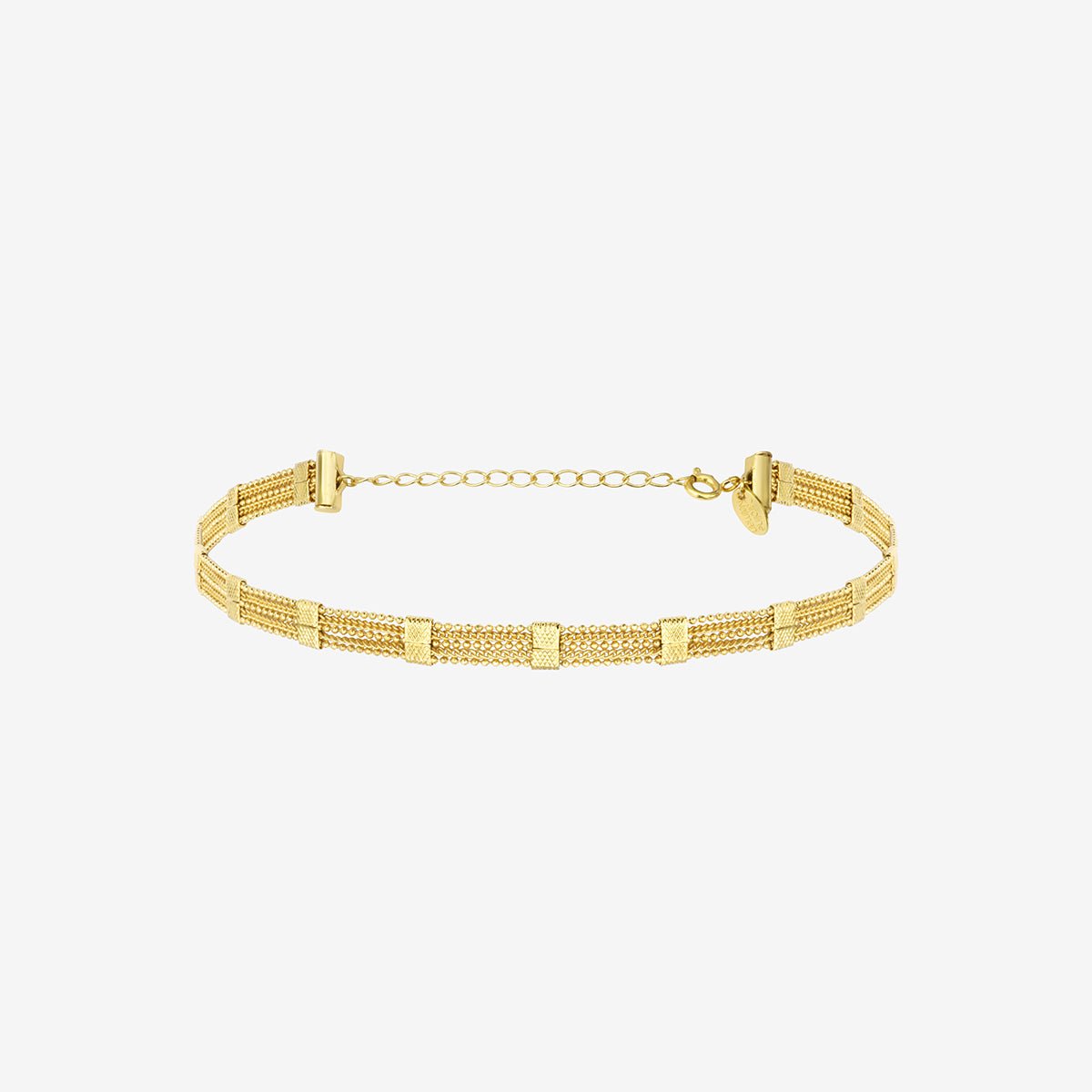 Collier choker doré - posh doré, CAROLINE NAJMAN