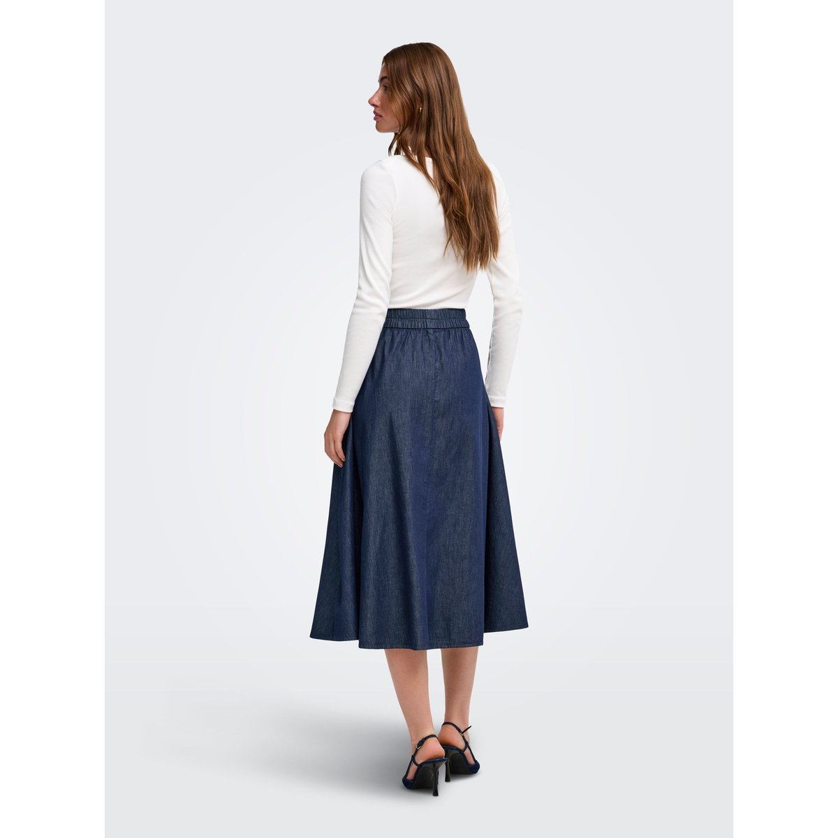 Jupe En Denim dark blue denim, ONLY