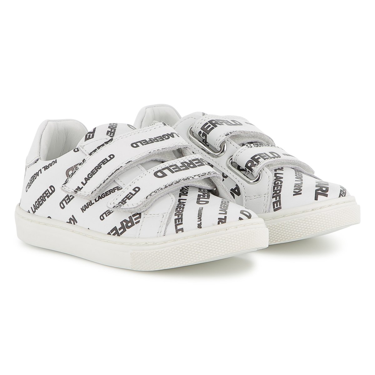 Baskets blanc noir, KARL LAGERFELD KIDS