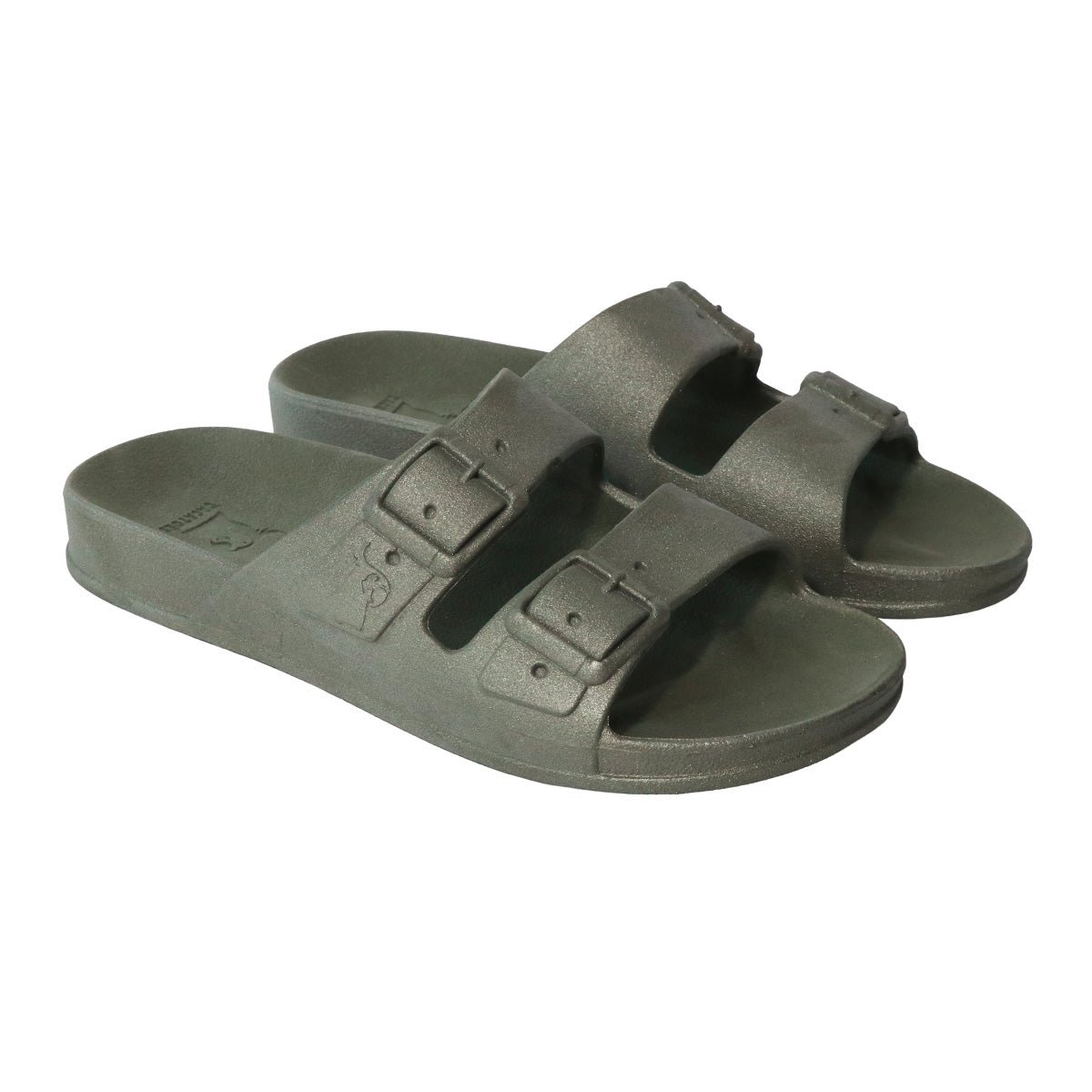 Sandales plates Enfant BALEIA kaki foncé, CACATOES