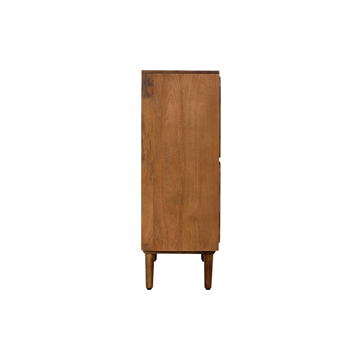 Buffet haut en bois de manguier foncé VIVIENNE bois foncé, MADE IN MEUBLES