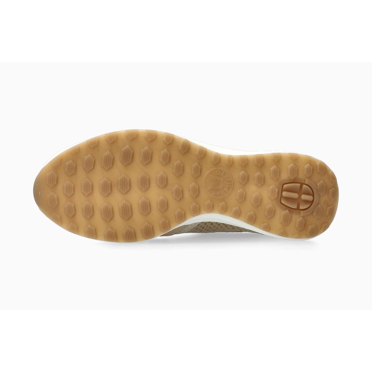 Baskets en cuir KIM PERF beige 5146, MEPHISTO