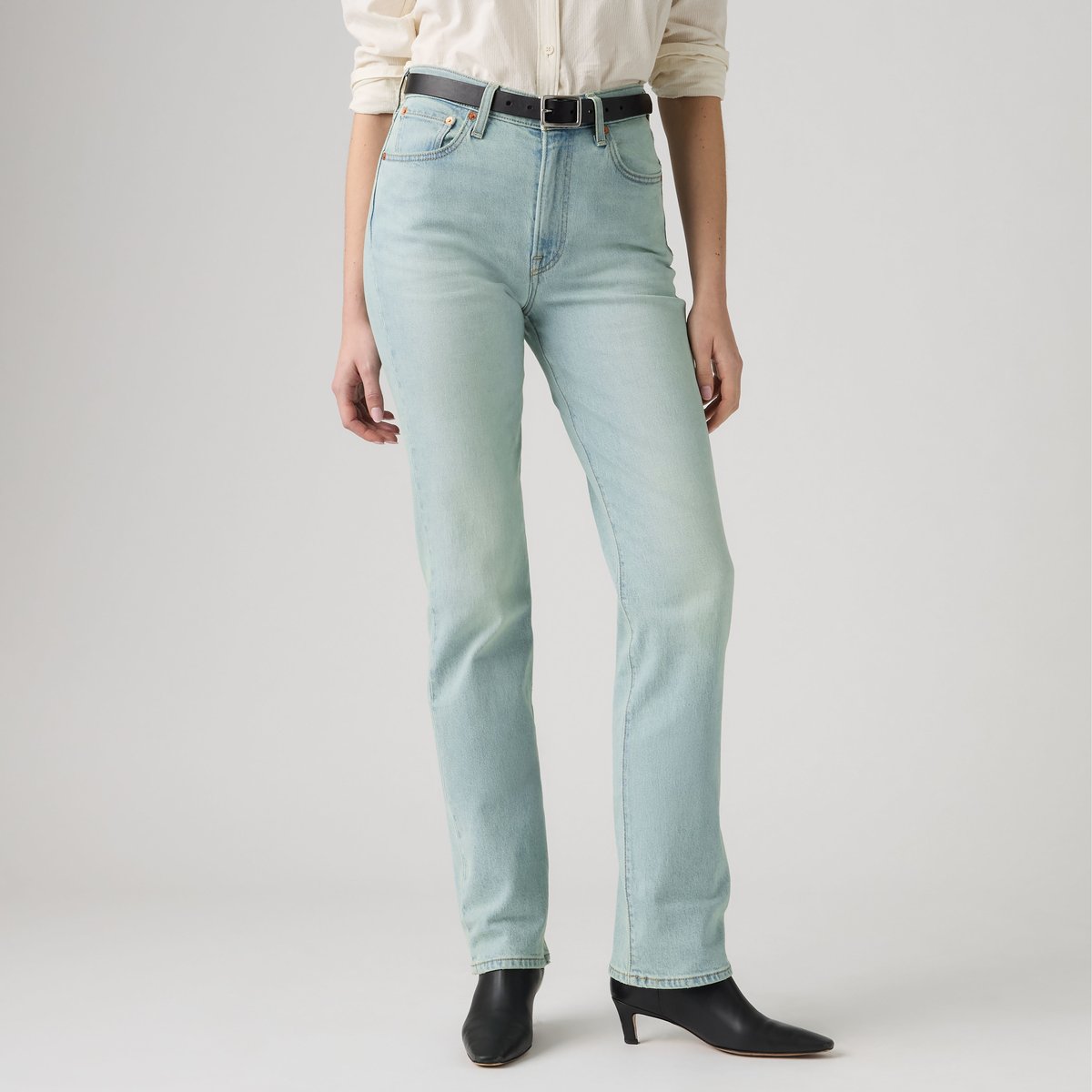Jean Ribcage Slim bleu - belindas light, LEVI'S
