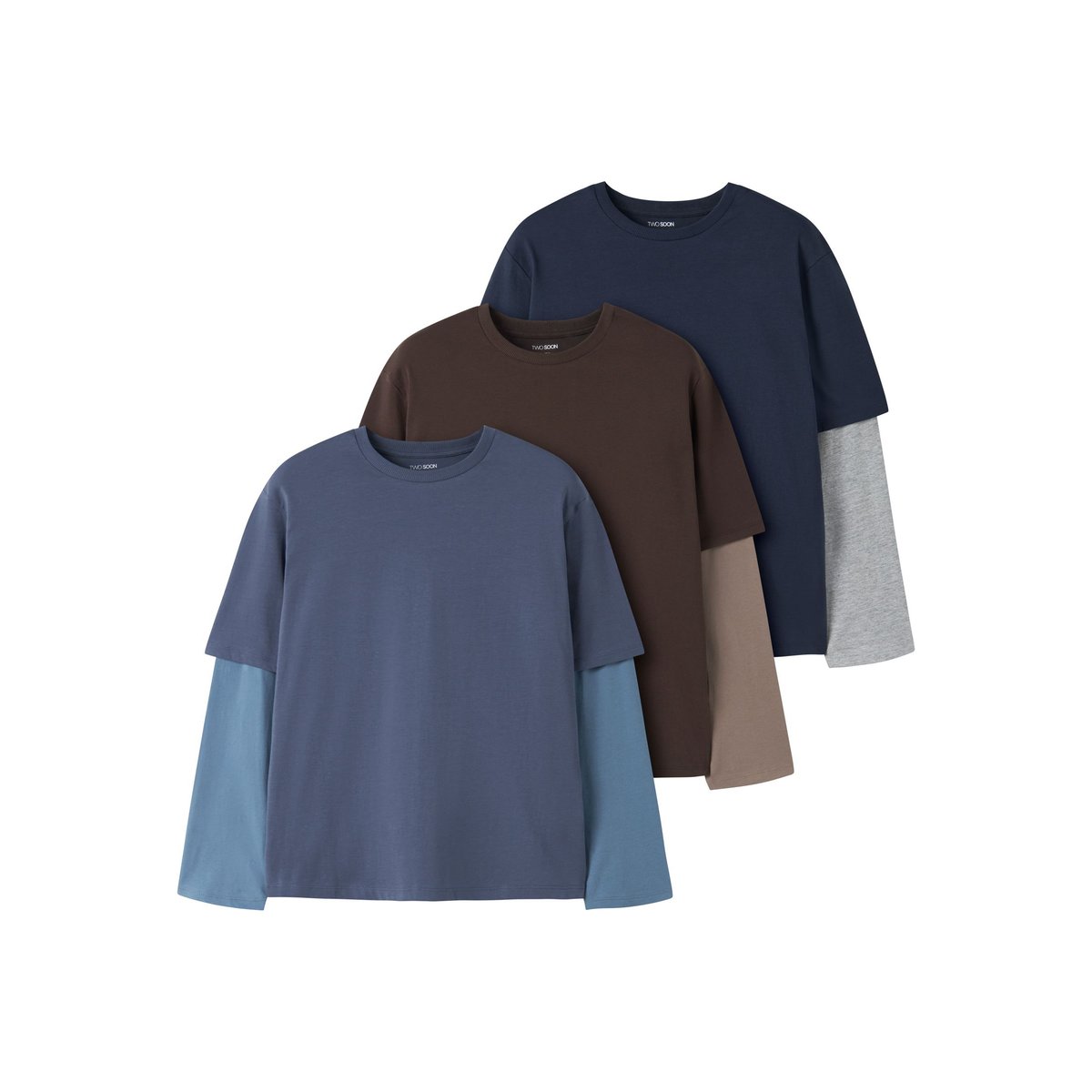 T-Shirt bleu - navy blazer1, TWO SOON