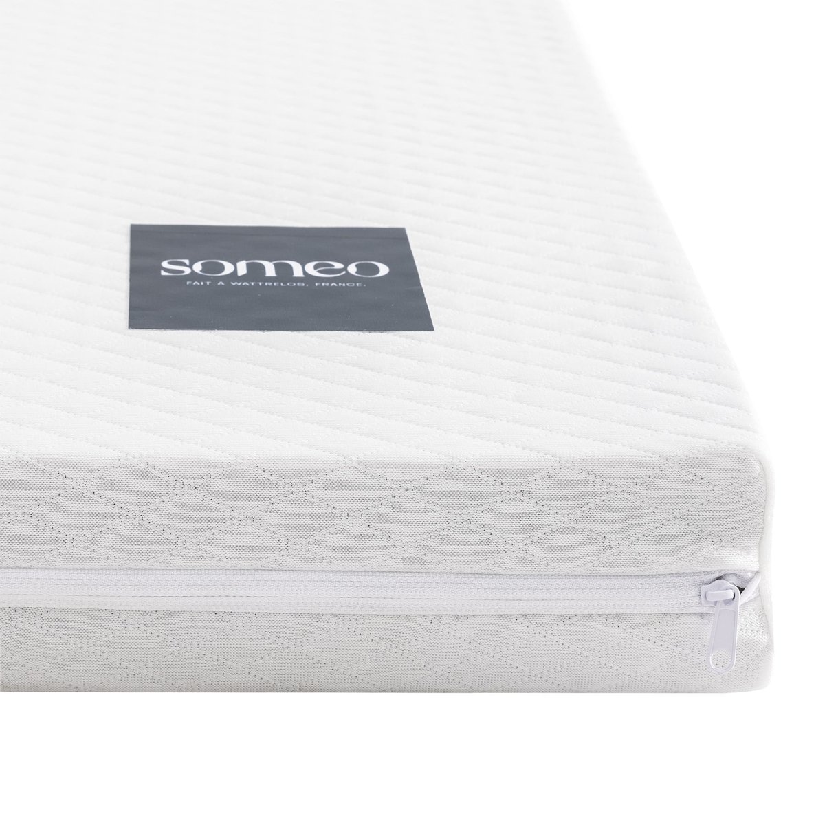 Matelas mousse Aurore 400 canapé-lit convertible blanc, SOMEO