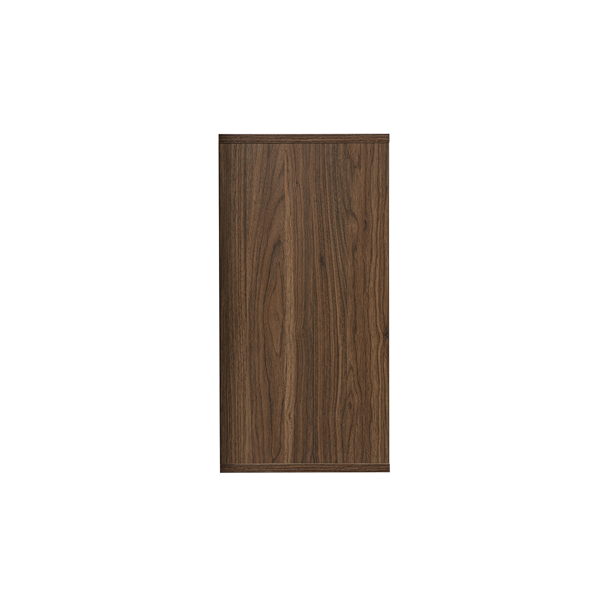 Rangement mural finition blanche et bois clair chêne L30 cm FLEXO noyer, MILIBOO