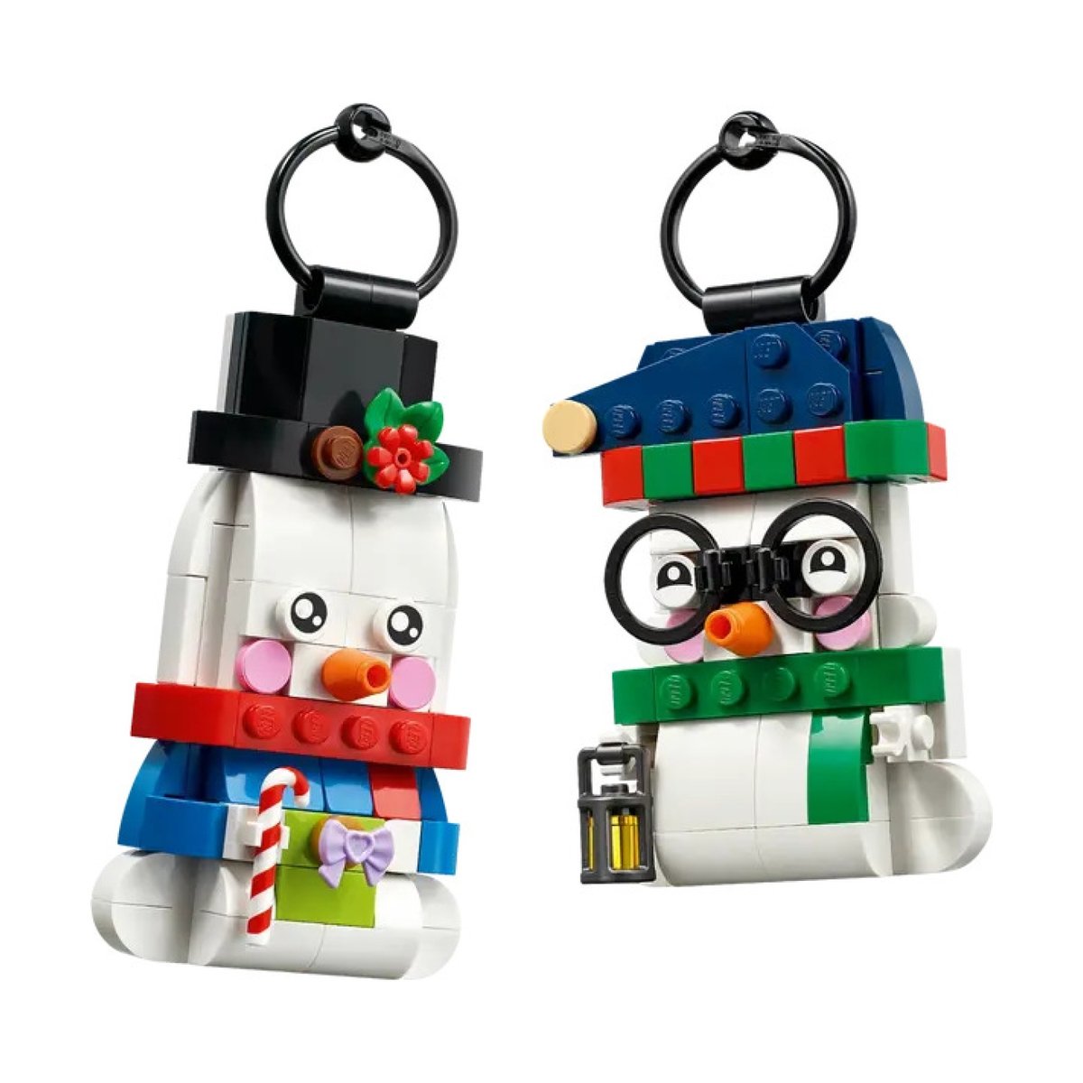 Les bonshommes de neige décoratifs multicolore, LEGO