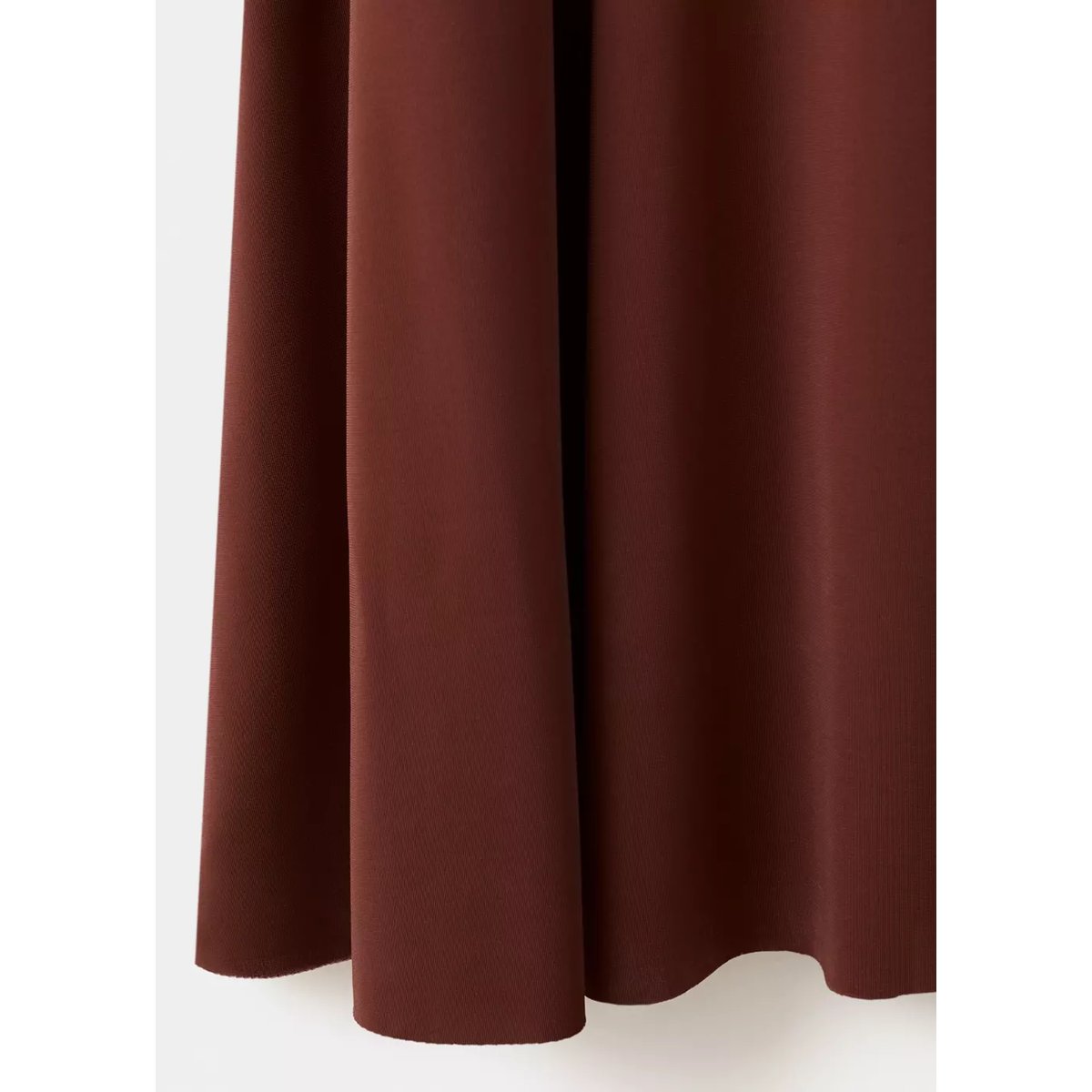 Robe maille emmanchures américaines orange brûlé, MANGO