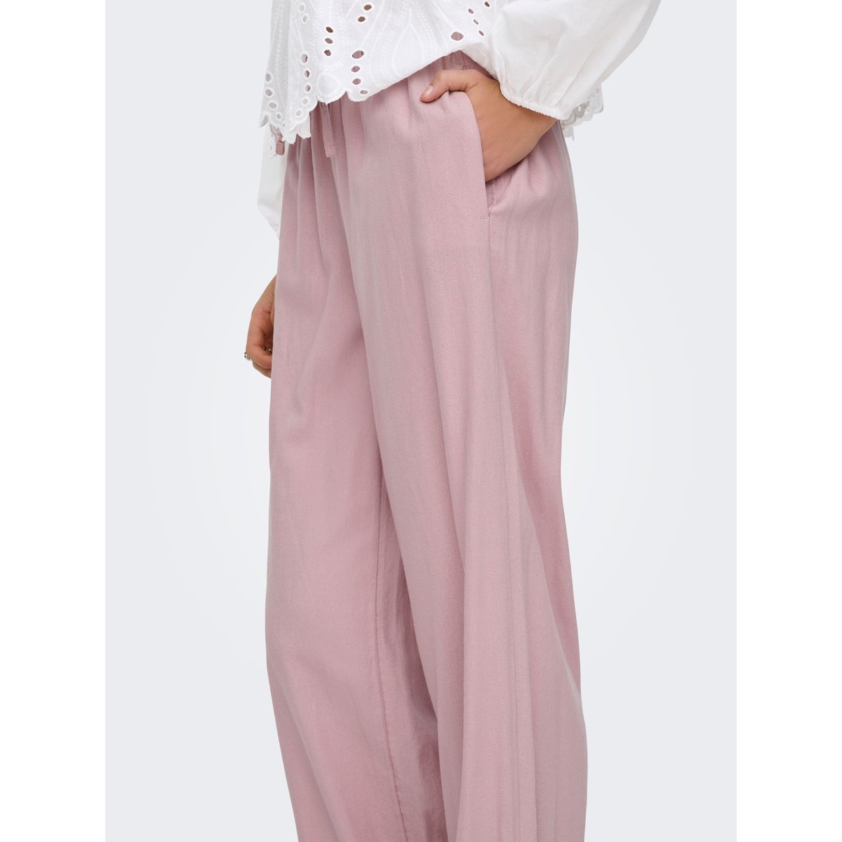 Pantalon burnished lilac, ONLY