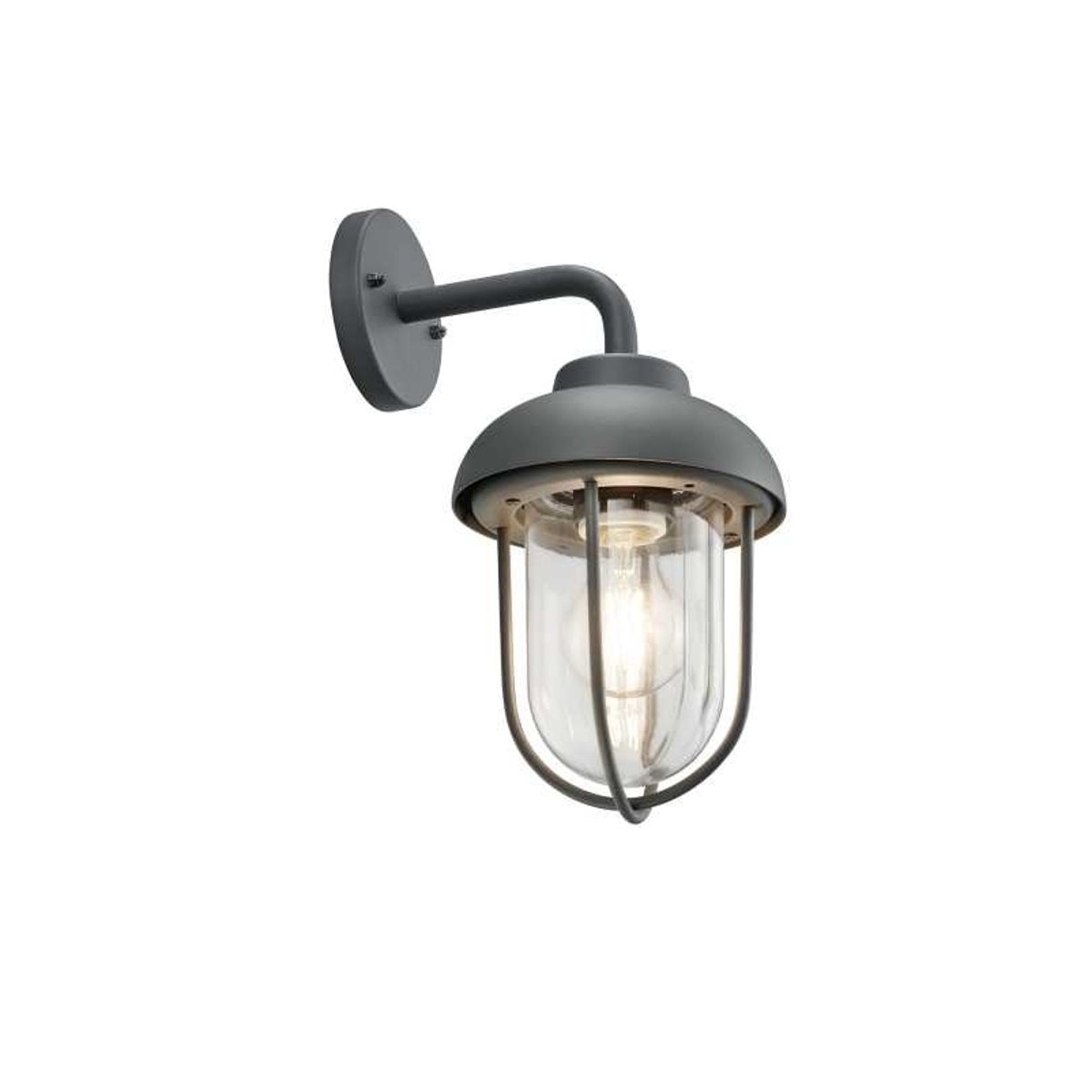 Applique outdoor rétro métal Duero rouille, TRIO