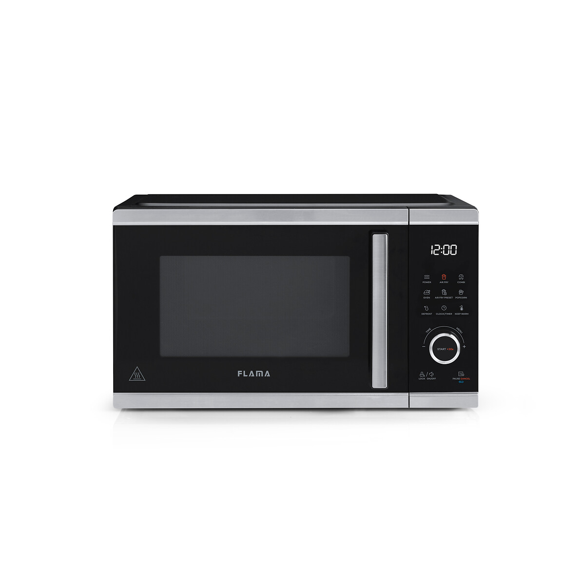 Micro-Ondas Air Fryer & Forno 26L Digital 1892FL, FLAMA preto , FLAMA
