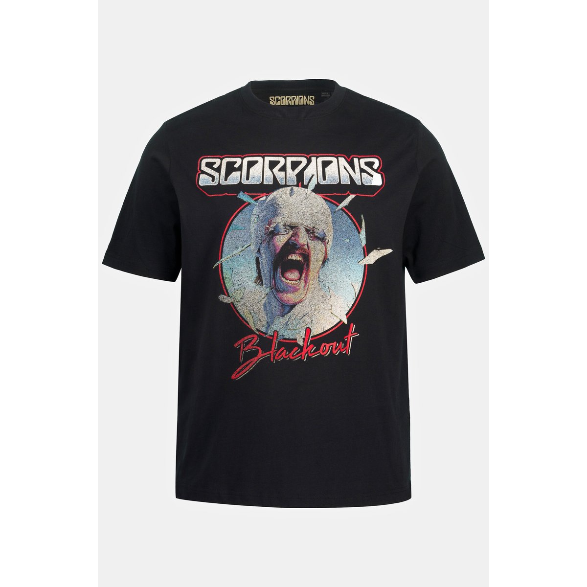 T-shirt du groupe Scorpions, manches courtes noir, JP1880
