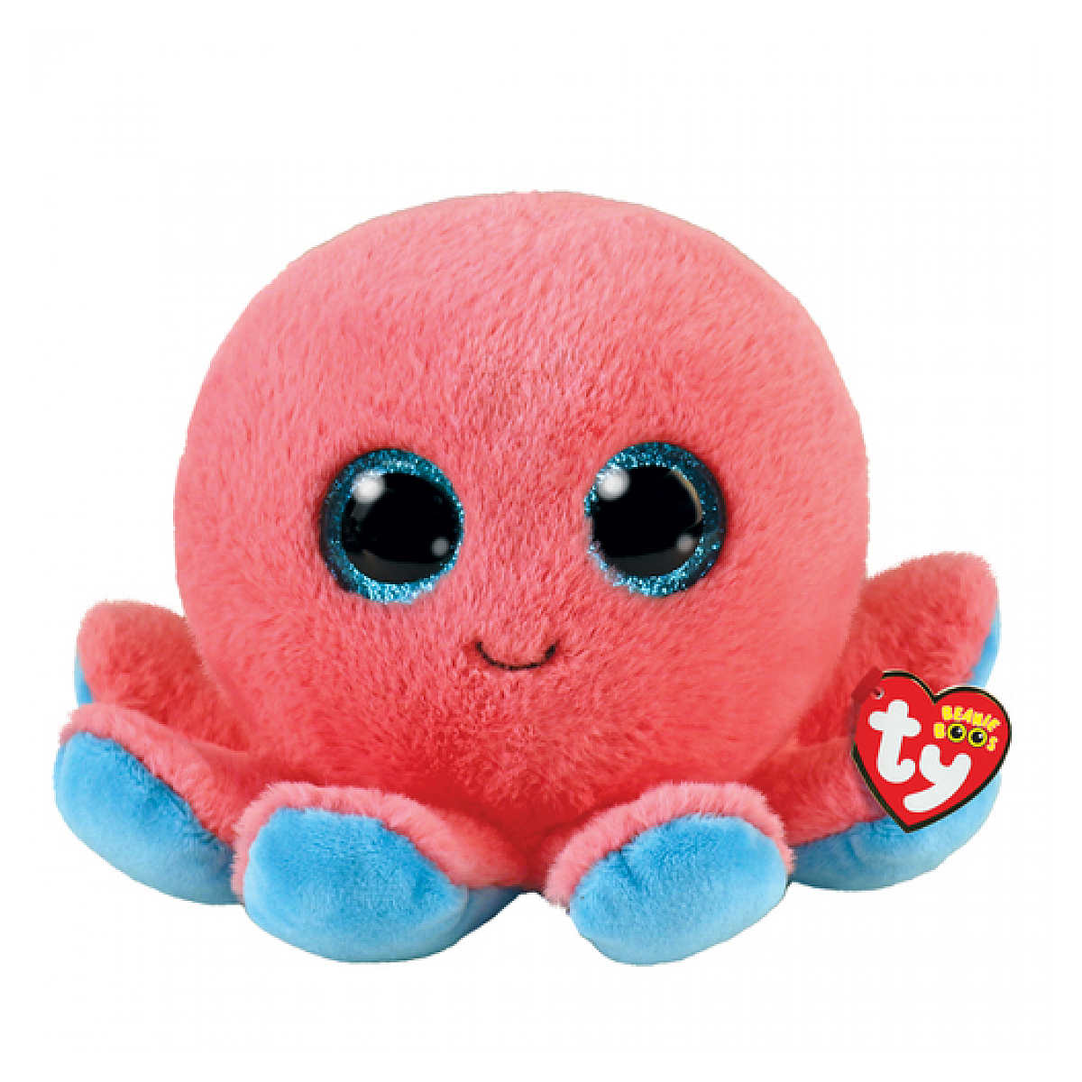 beanie boo's Sheldon la pieuvre Small rose, TY