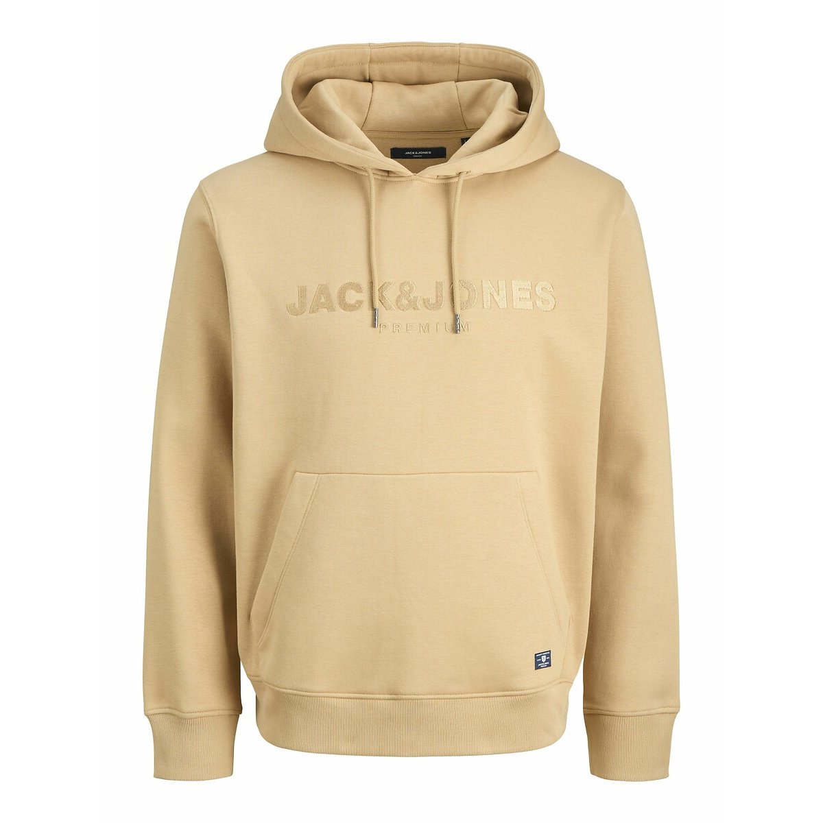 Sudadera con capucha amarillo, JACK & JONES