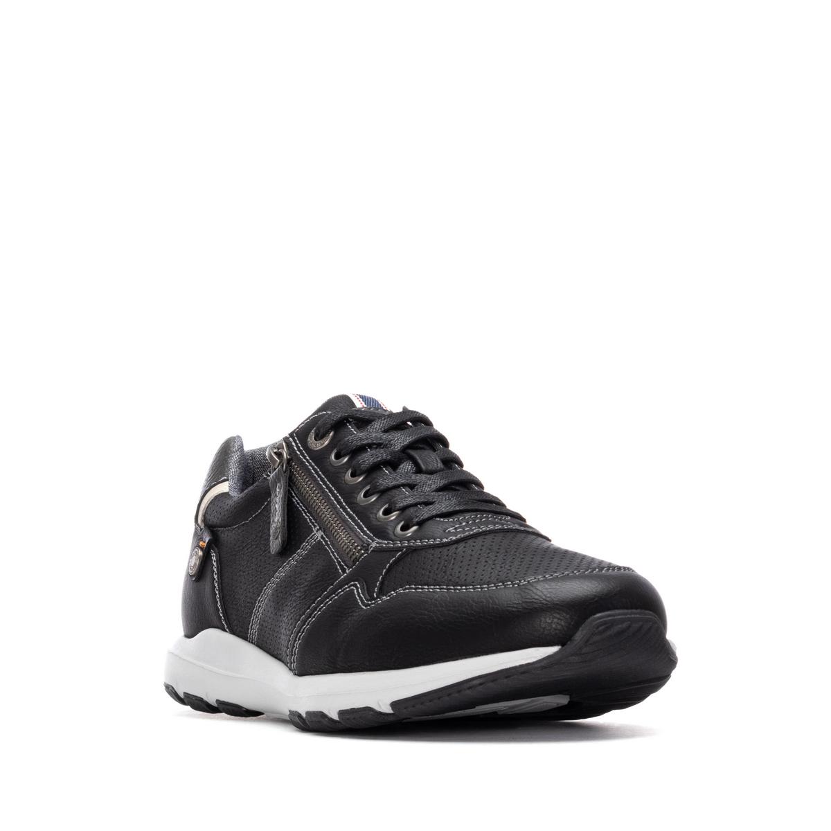 Chaussure Plaine Décontractée Fermeture éclair noir, REFRESH