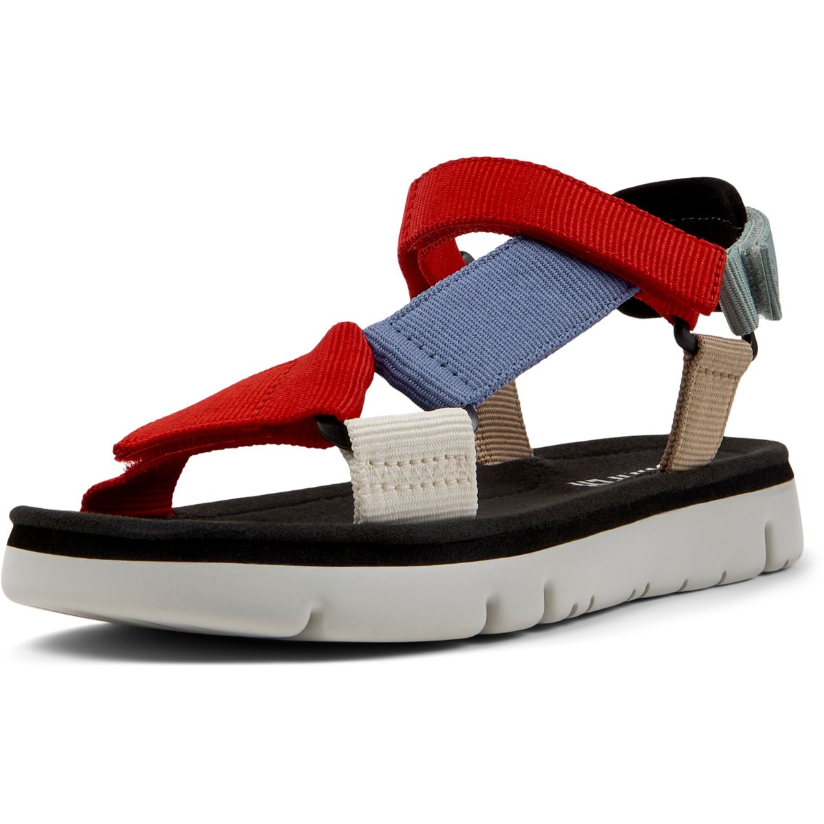 Sandales Oruga Sandal rouge vert, CAMPER