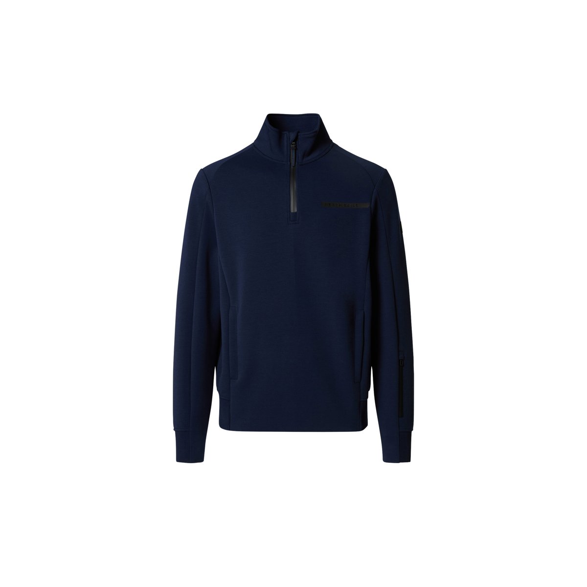 Sweat-shirt de plongée demi-fermeture bleu marine, NORTH SAILS