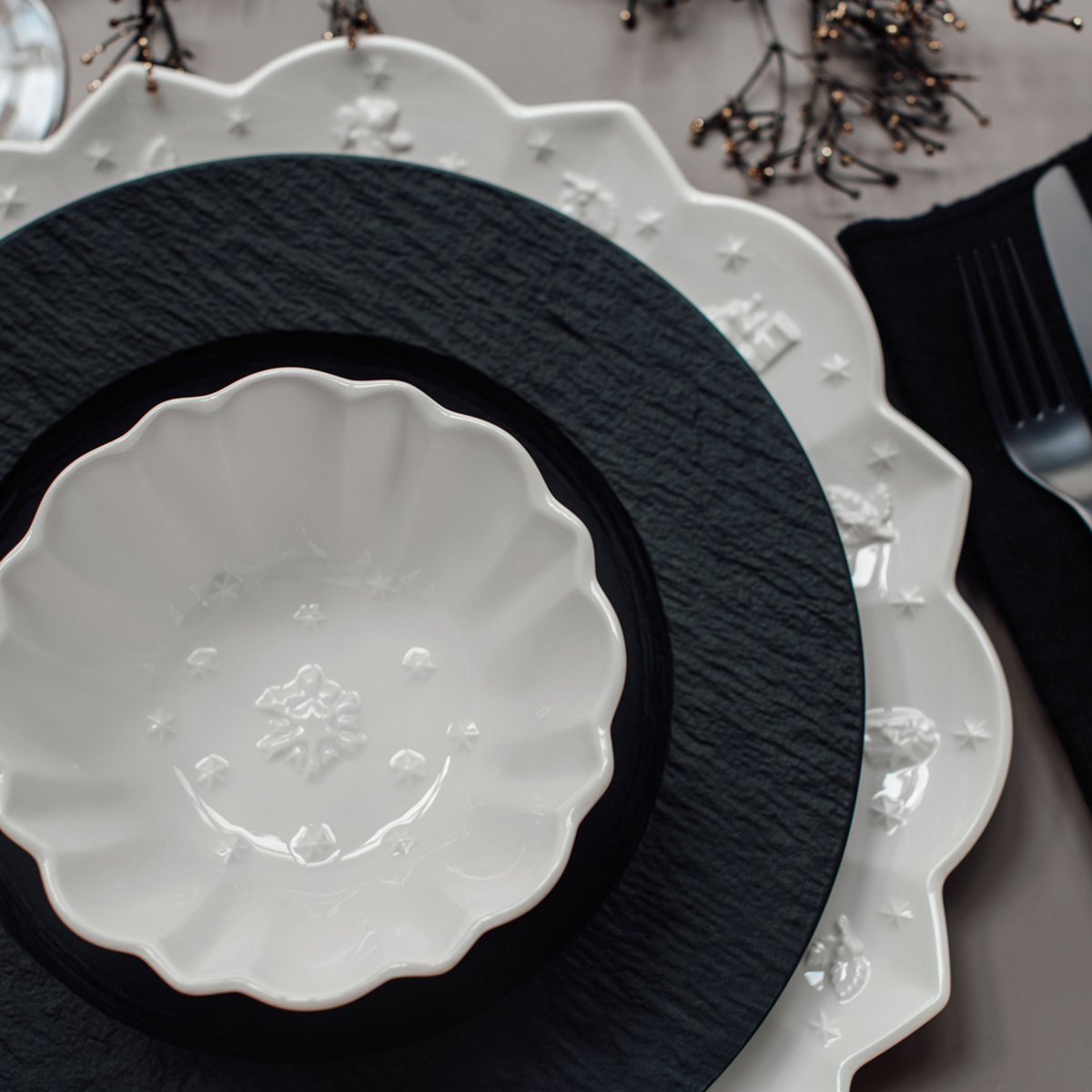 Assiette Plate TOY'S DELIGHT ROYAL CLASSIC blanc, VILLEROY & BOCH