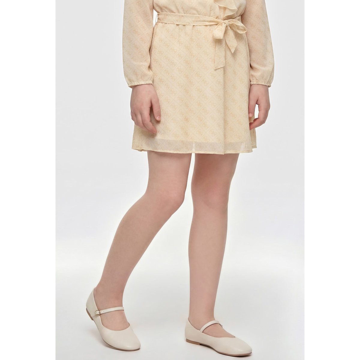 Robe En Chiffon beige, GUESS KIDS