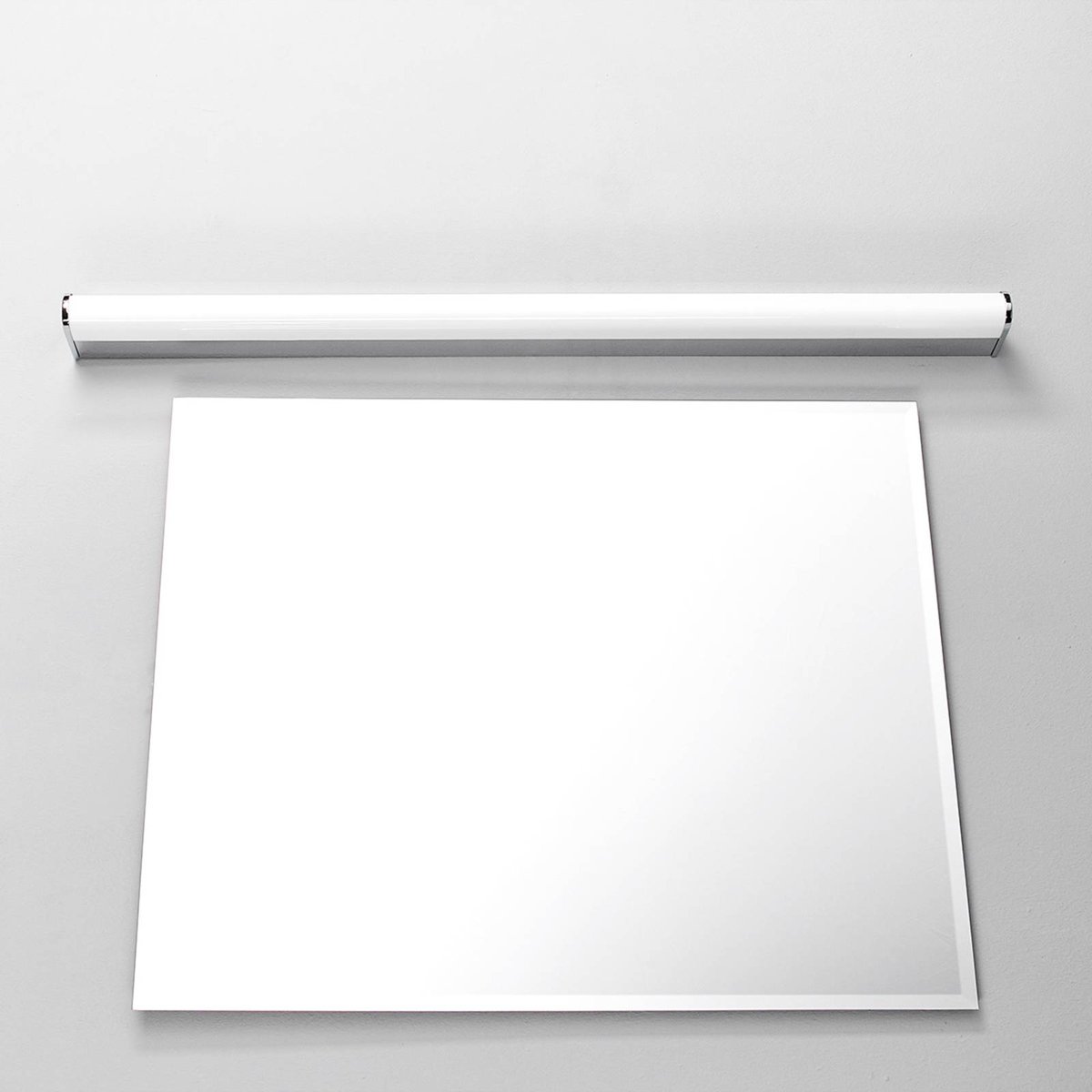 Applique en métal moderneLED, Philippa chrome, blanc, LINDBY