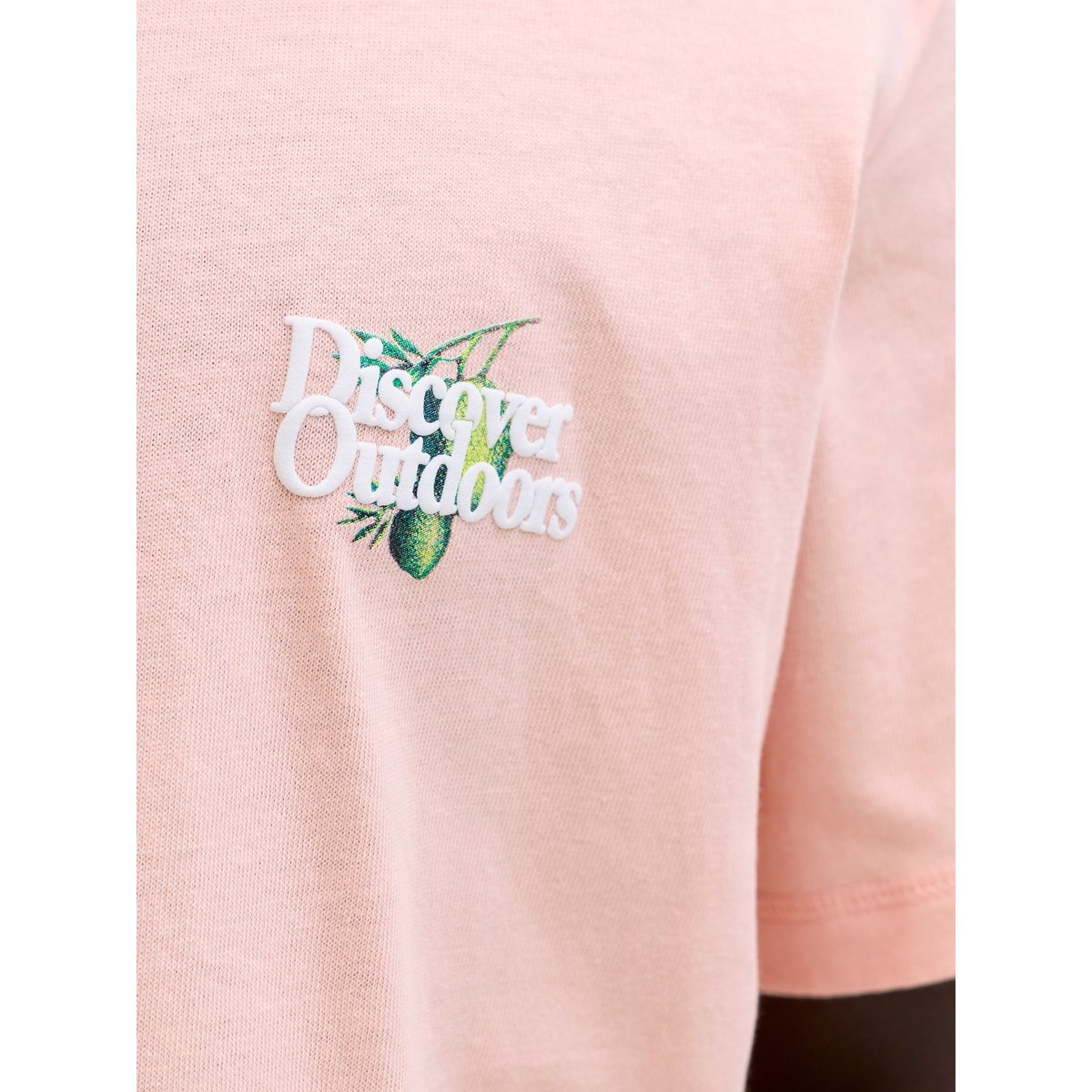 T-Shirt peach melba, JACK & JONES