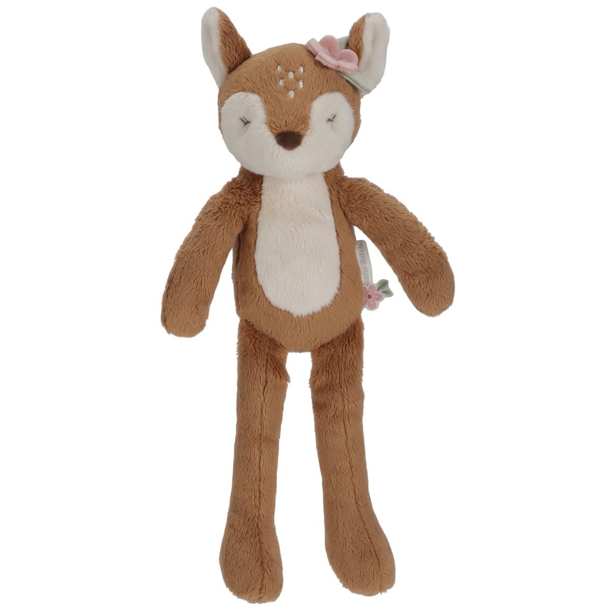 Peluche faon FAIRY GARDEN 30 cm marron, LITTLE DUTCH
