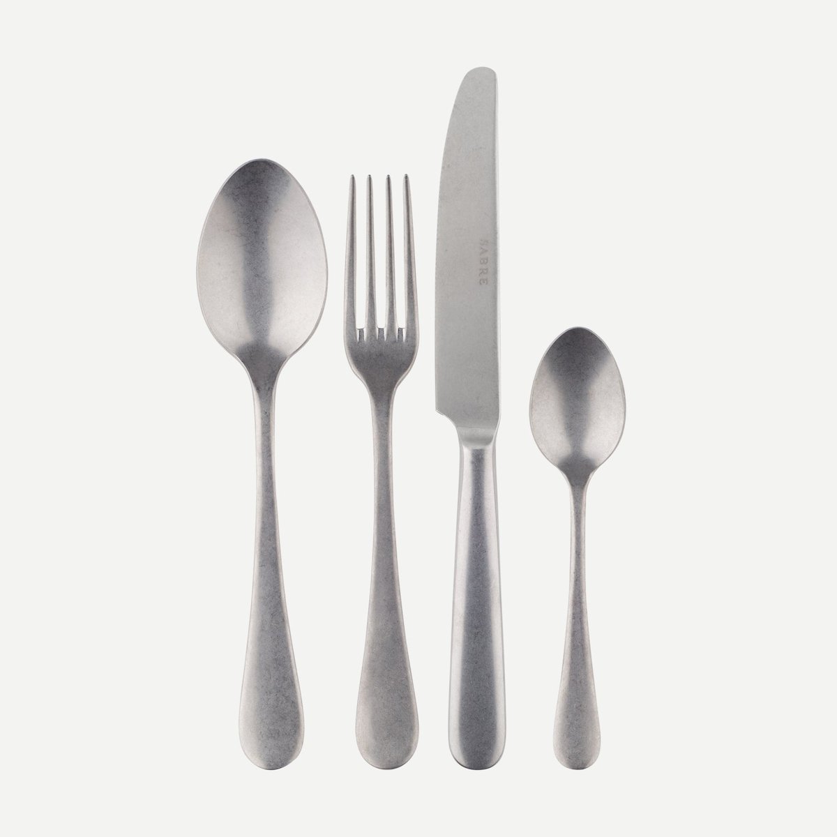 Set de 4 couverts de table, Marius inox, SABRE