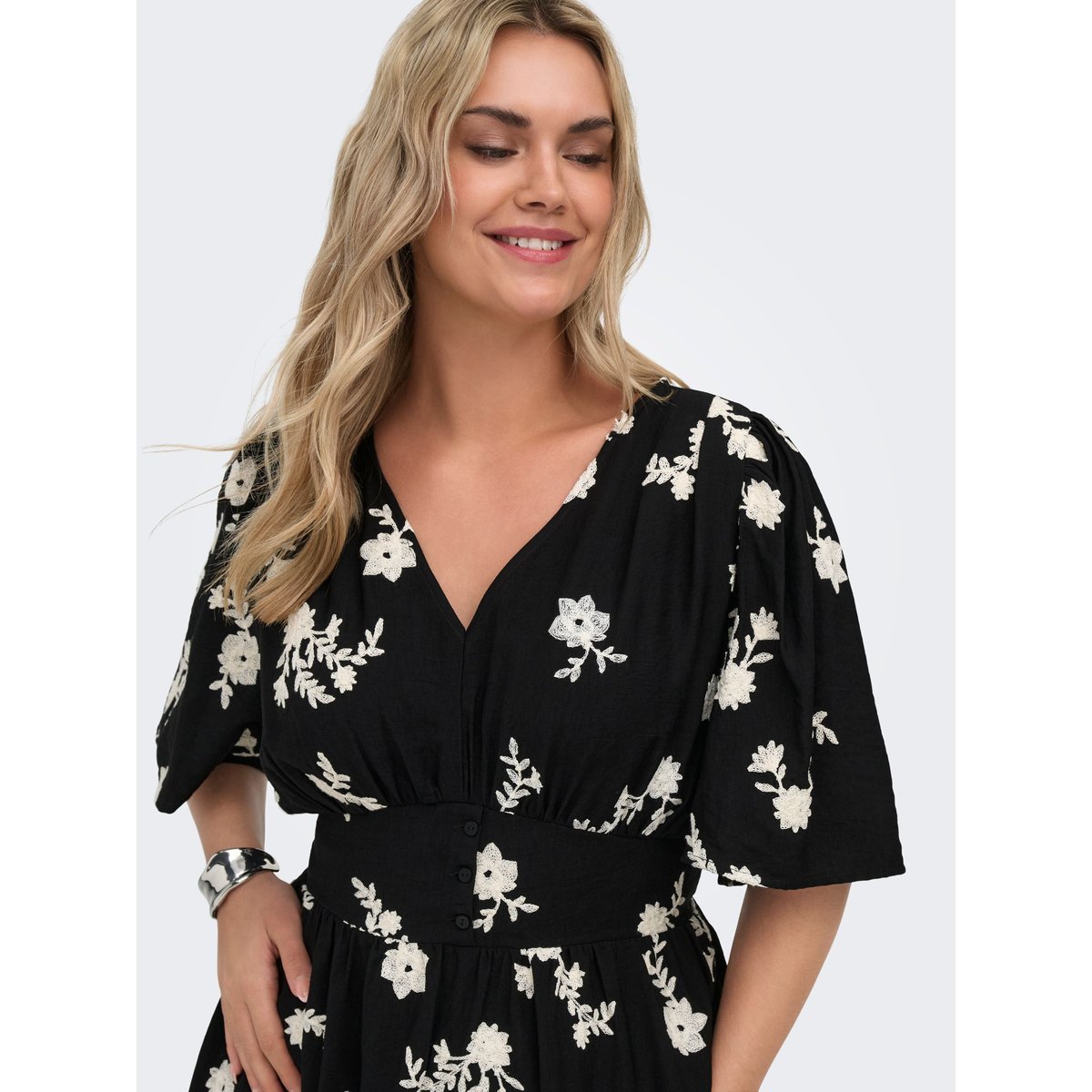 Robe noire - black, ONLY CARMAKOMA