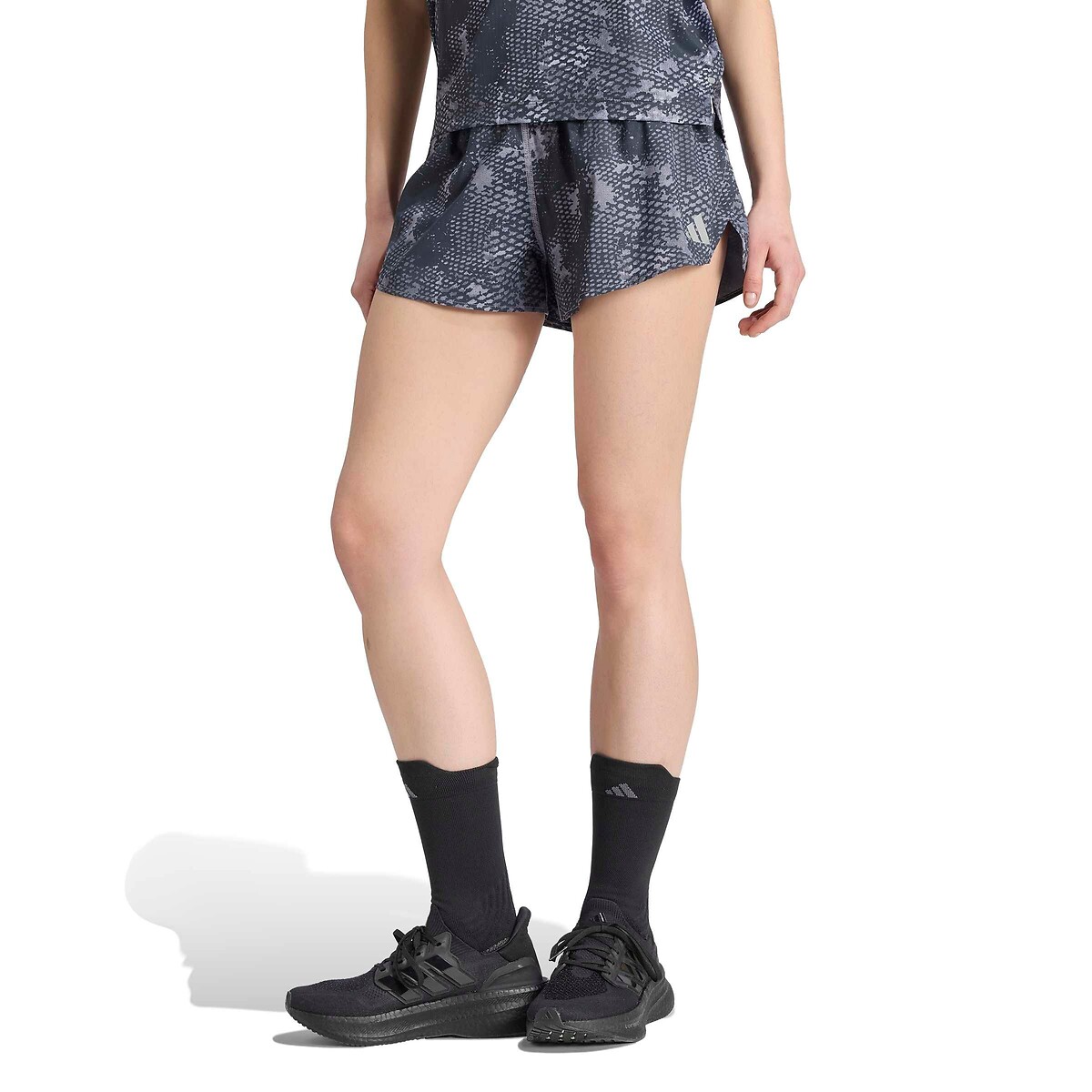 Printed Running Shorts black print, adidas Performance